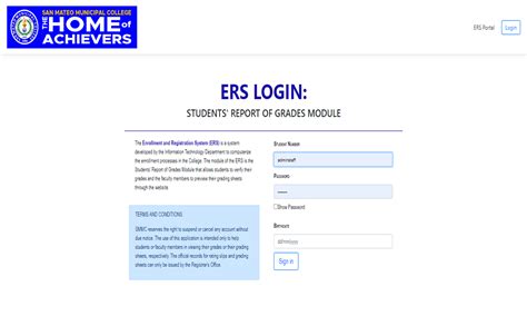 ers portal smmc|SMMC Portal.